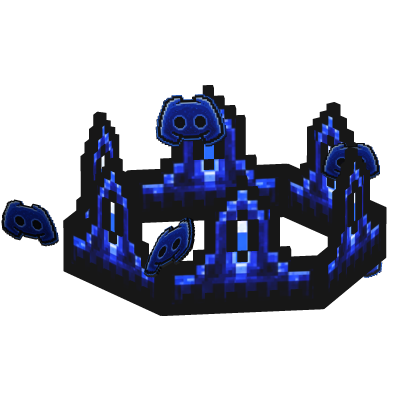 Robot Icon 8Bit Crown ADD-ON Roblox item