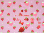 strawberry club :) (: