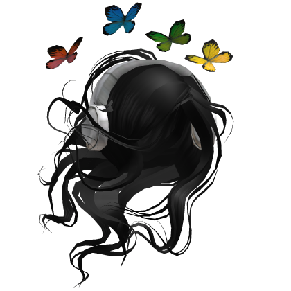 Butterfly Headphones Girl Roblox item
