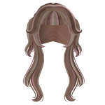 Light Neapolitan Fairy Pigtails Hair