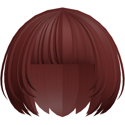 ʚ♡ wispy moe anime doll short hair red Roblox item