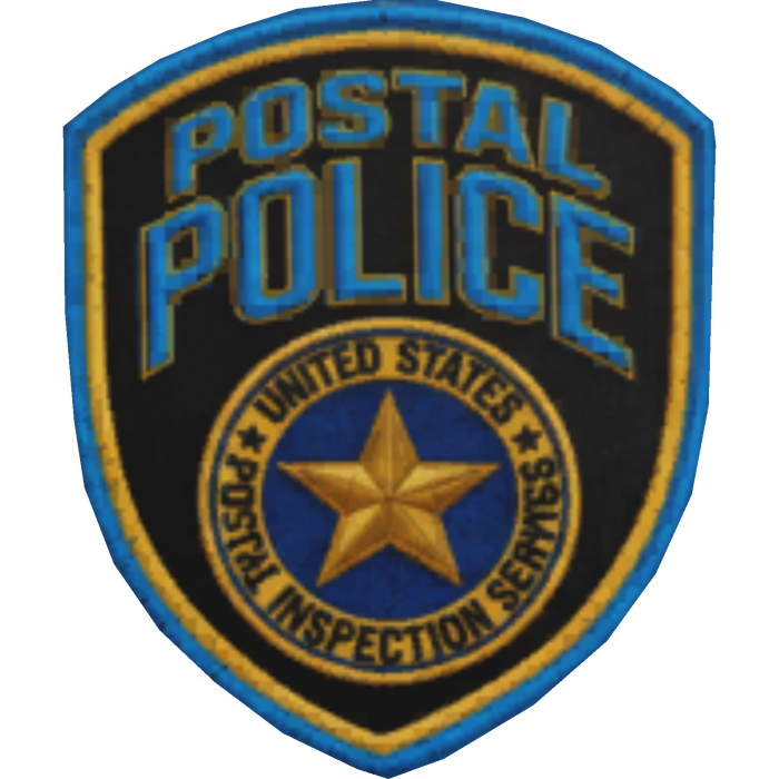 BLF™ Patch - Postal Police [LEFT]