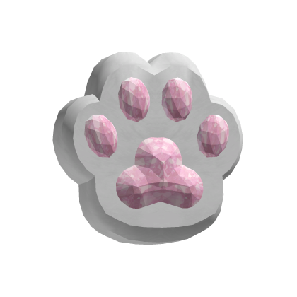 White Paw Hair Clip Roblox item