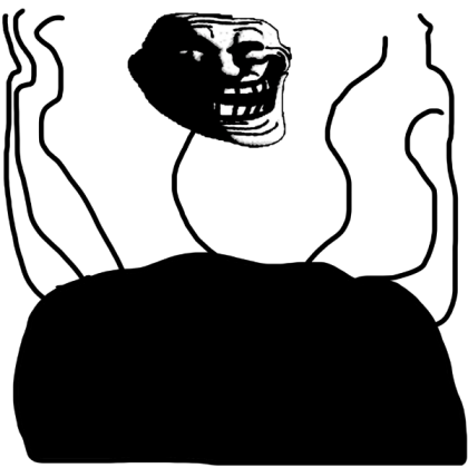 Left Behind Troll - Ge Roblox decal