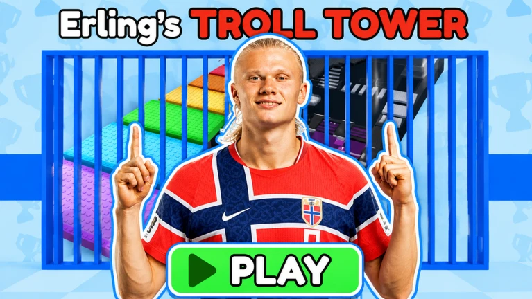 Erling Haaland Troll Tower Wiki — info do jogo | Roblox