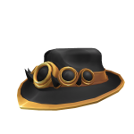 Black & Gold Genesis Fedora