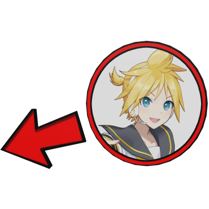 Len Kagamine Pointing Meme Circle Vocaloid PJSK