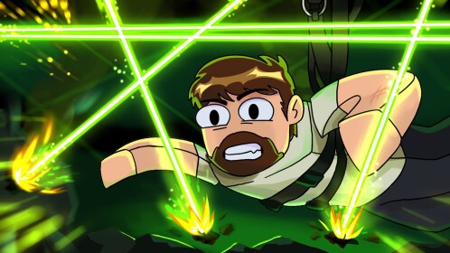 Escape MrBeast Deadliest Lasers