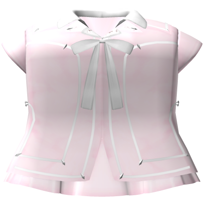 anime vampire school uniform in pink Roblox item