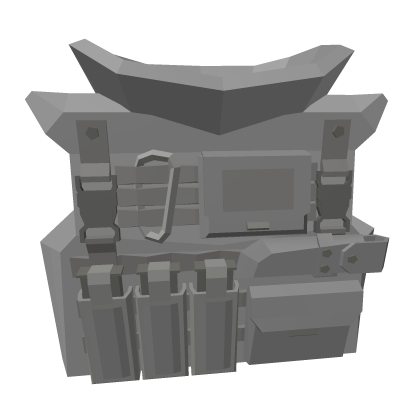 White Heavy Marauder Plate Carrier Roblox item