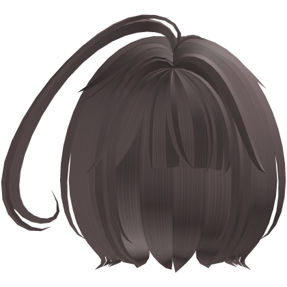 ♡ milktea whimsical bob with huge ahoge cowlick Roblox item
