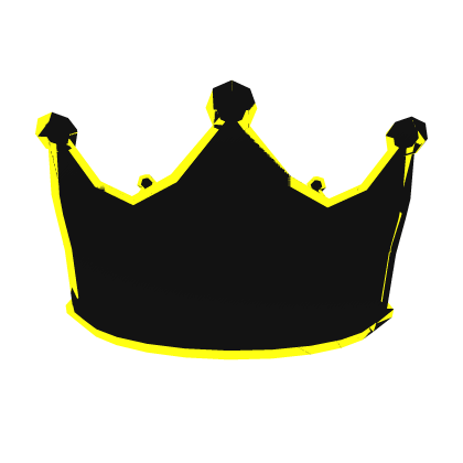 Animated Cartoony Yellow Crown Roblox item