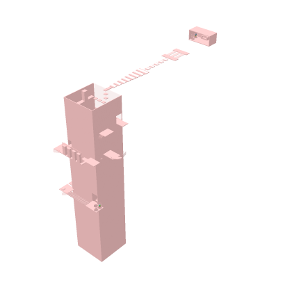🏖 Pink Troll Tower Castle Keep Defense Obby Low