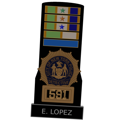 NYPD 90s Detective Shield (Zuno) thumbnail