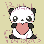 Group Baby pandas