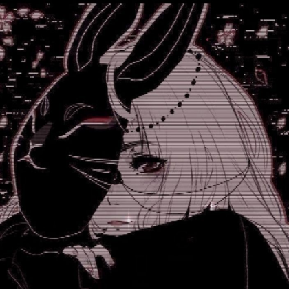 Bunny mask anime girl Roblox decal