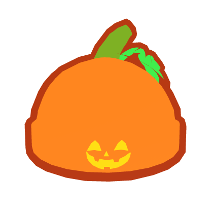 Glowing pumpkin beanie 🎃