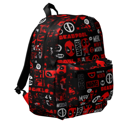 Deadpool Red Chaos Backpack Roblox item