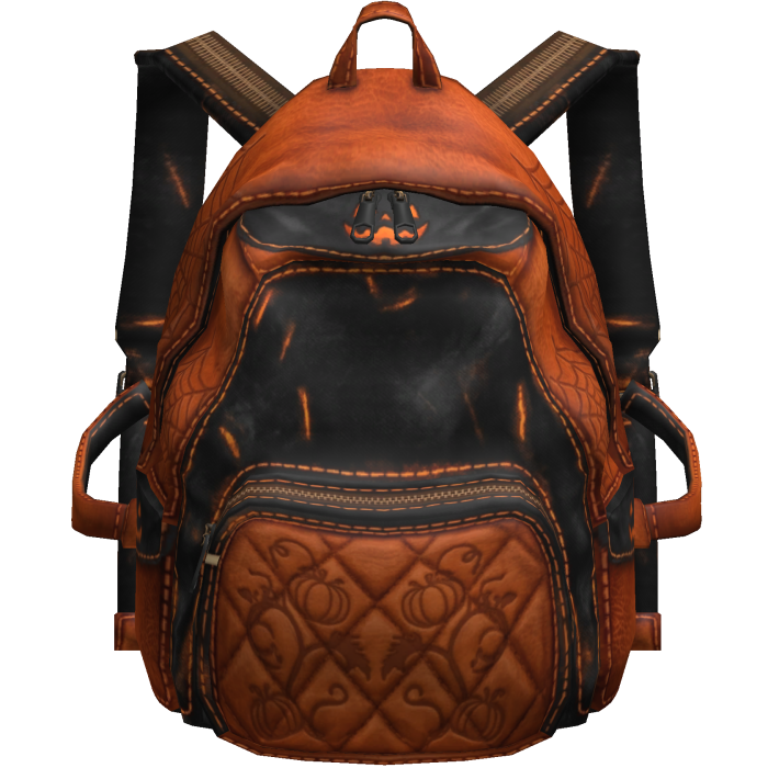 Halloween Street Black Backpack