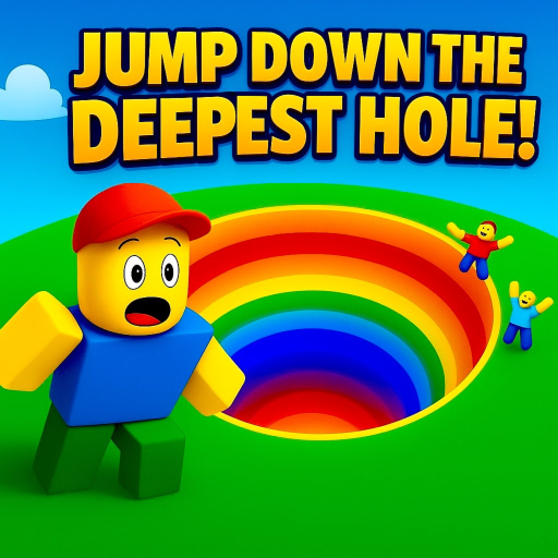 Jump Down The Deepest Hole! Keyboard Obby