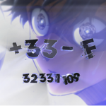 ッ+33 ; F