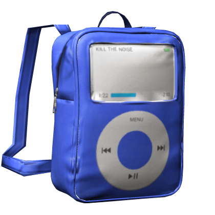 [1.0] Blue KillTheNoise Backpack Roblox item