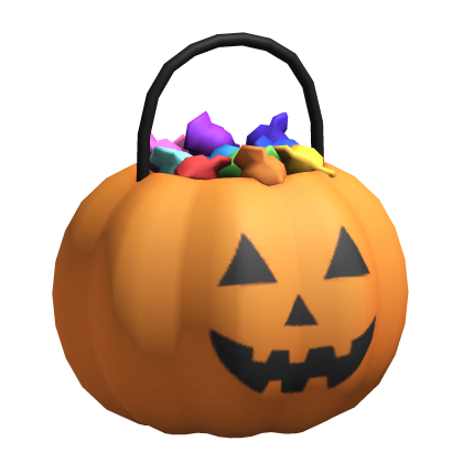 [WAIST] Halloween Pumpkin Basket/Bucket Roblox item