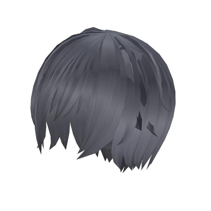 (¬_¬) silver grey anime hair v1 