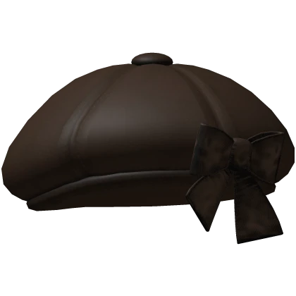 brown beret fall hat Roblox item render