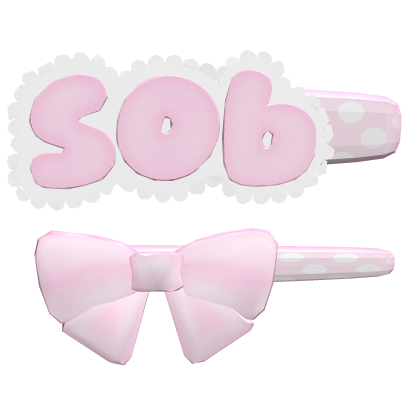 ♡: sob..girl (pink) Roblox item