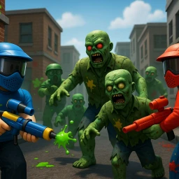 juego de pelear contra zombies icon