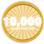 10,000 Sand Sifted