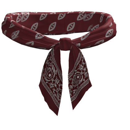 1.0 Paisley Neckerchief Red Roblox item