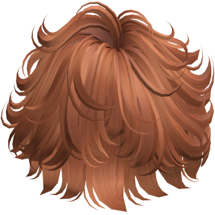 Messy Anime Styled Boy Hair (Ginger) Roblox item