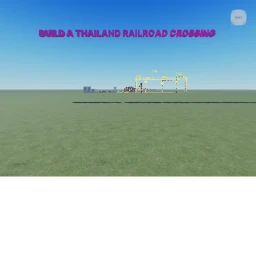 Build a THAILAND railroad crossing! icon