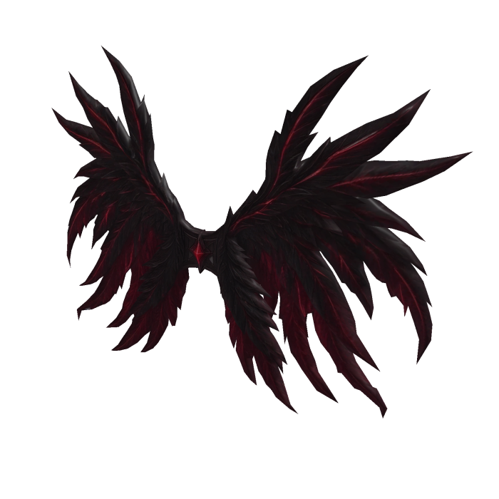 Demon Wings Black & Red