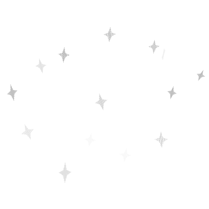 Animated White Stars Aura