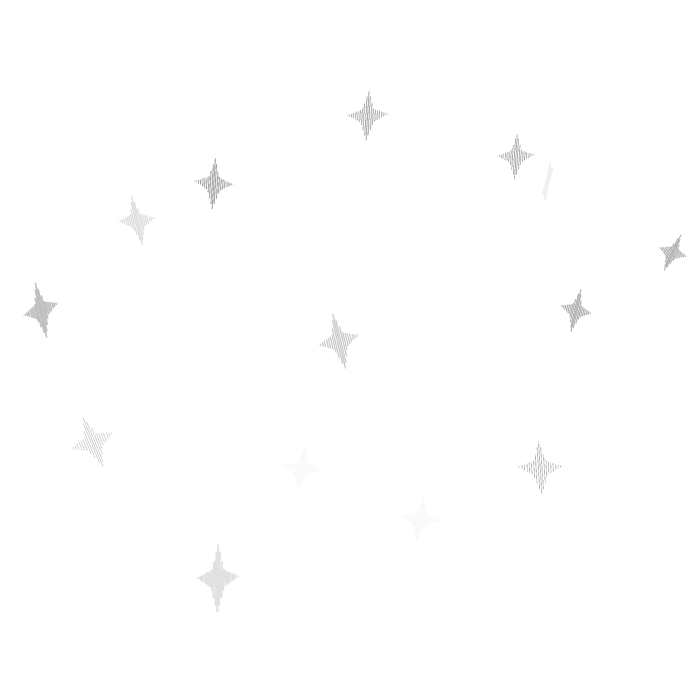 Animated White Stars Aura