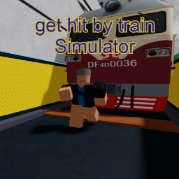 get hit by train Simulator (NEW)