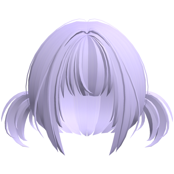2000s moe anime wispy pigtails low purple