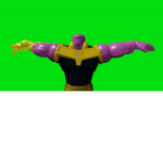 epic chill sleep with thanos club