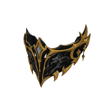 Starveil Mask | Black Gold Roblox item