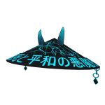 Korblox Lightning Oni Samurai Hat (alt)