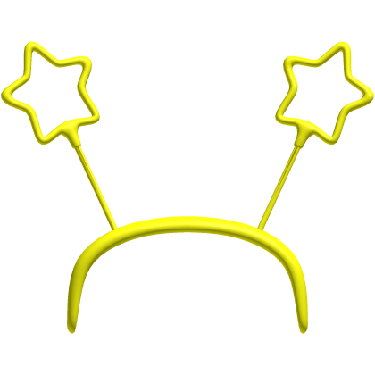 Pure Yellow Diwali Sparkler Headband (Addon)