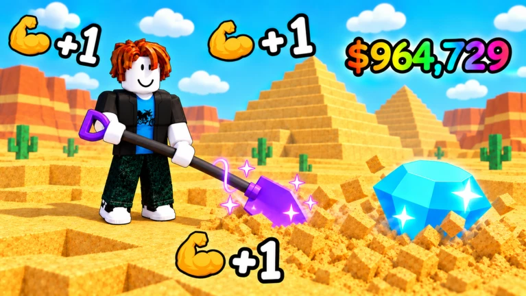 +1 Dig Sand Adventure game thumbnail