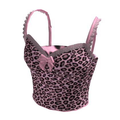 Leopard Top Pink thumbnail
