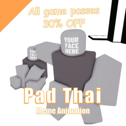 [Spam the kitty] Pad Thai Meme Animation icon