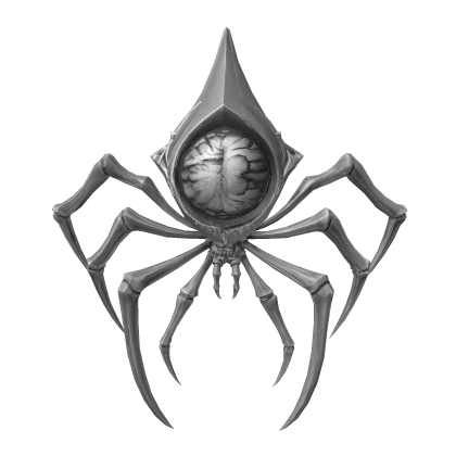 White Eye Spider on Your Back Roblox item