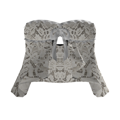 Ivory White Ruffle Lace Dress