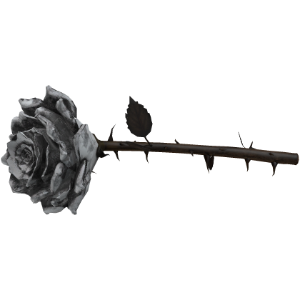 White Thorn Rose Roblox item